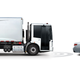 The EconicSD’s bus-style door and sensor suite keep heavy use in urban areas easy and safe.